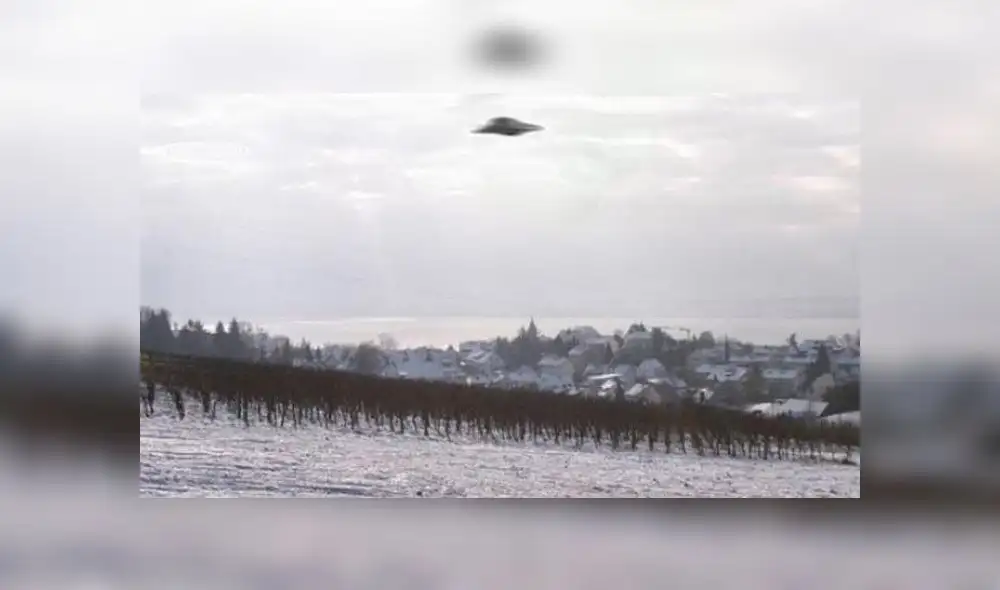 Recreación de un ovni. Foto: 20 minutos Recreación de un ovni. Foto: 20 minutos