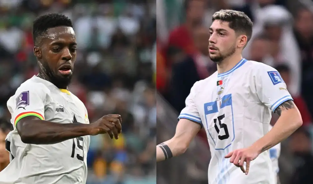 Iñaki Williams y Federico Valverde intentarán ser figuras en el encuentro. Foto: Composición AFP