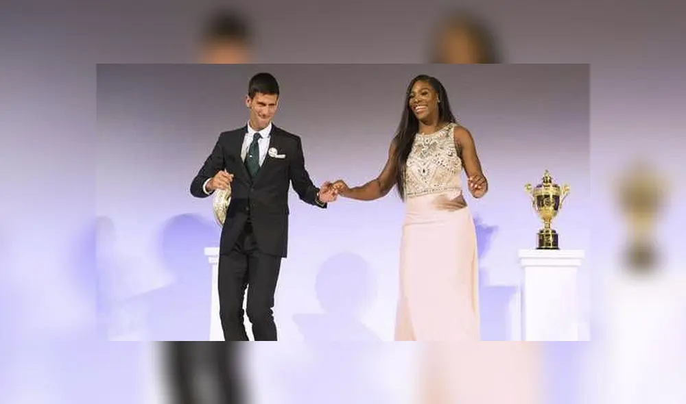 Campeones Wimbledon: el memorable baile de Novak Djokovic y Serena Williams,  ganadores de la competencia de tenis en Londres. Foto: captura web Milenio.