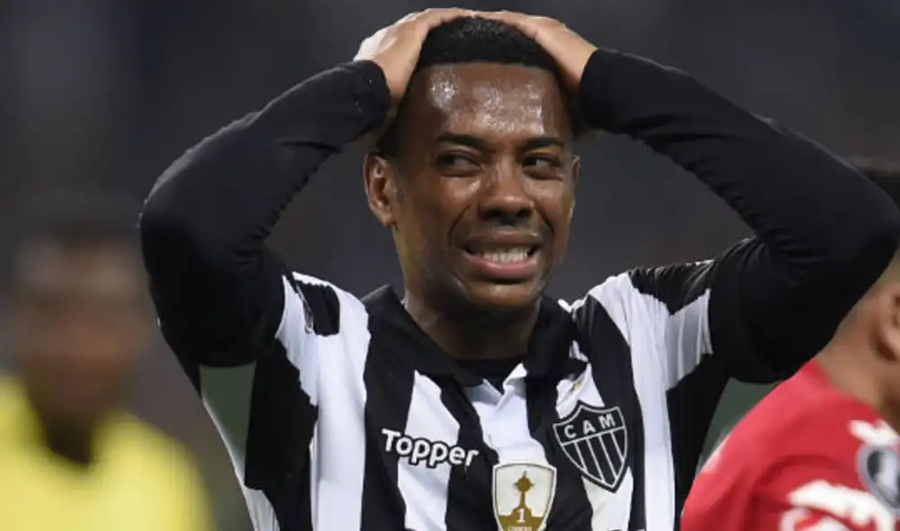 Robinho participó en el Mundial 2006 y 2010 con la selección de Brasil. Foto: AFP