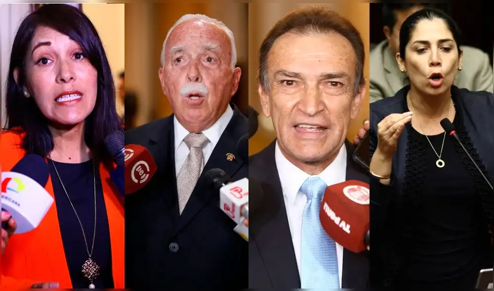 Seis de las frases más peculiares de los congresistas de Fuerza Popular