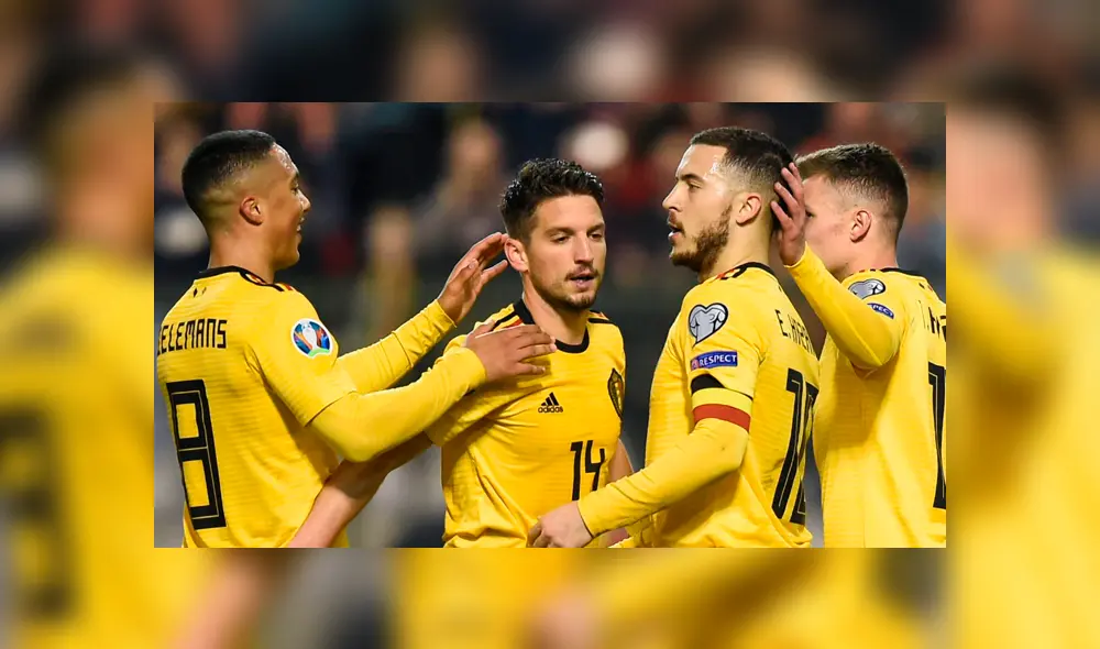 Bélgica derrotó 3-1 a Rusia por las eliminatorias a la Eurocopa 2020 [RESUMEN]