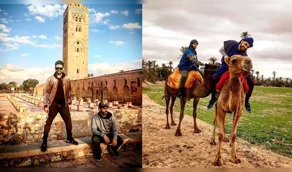 Rodrigo González y Sean Rico