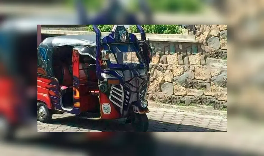Facebook: convierte una simple mototaxi en un 'Transformer' y todos quieren subir [FOTOS]