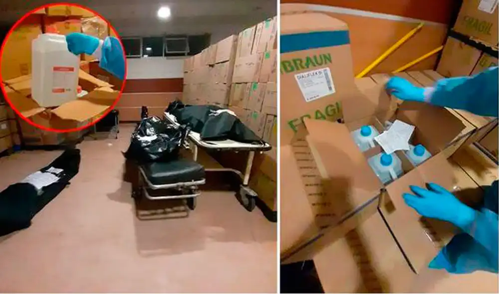 El ente de control constató que productos farmacéuticos permanecían junto a los cadáveres por COVID- 19. El ente de control constató que productos farmacéuticos permanecían junto a los cadáveres por COVID- 19.