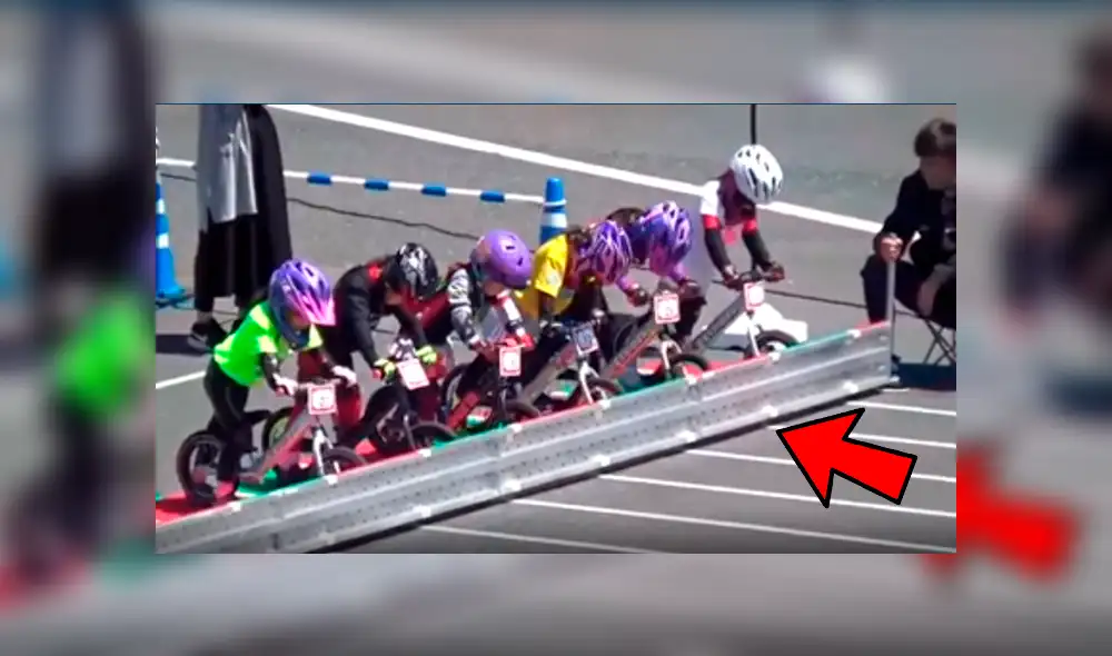 Facebook: Niñas compiten en carrera de ciclismo, pero peculiar detalle desata miles de burlas [VIDEO]