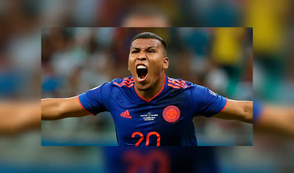 Argentina vs. Colombia: disparo cruzado de Roger Martínez terminó en golazo por el 1-0 [VIDEO]