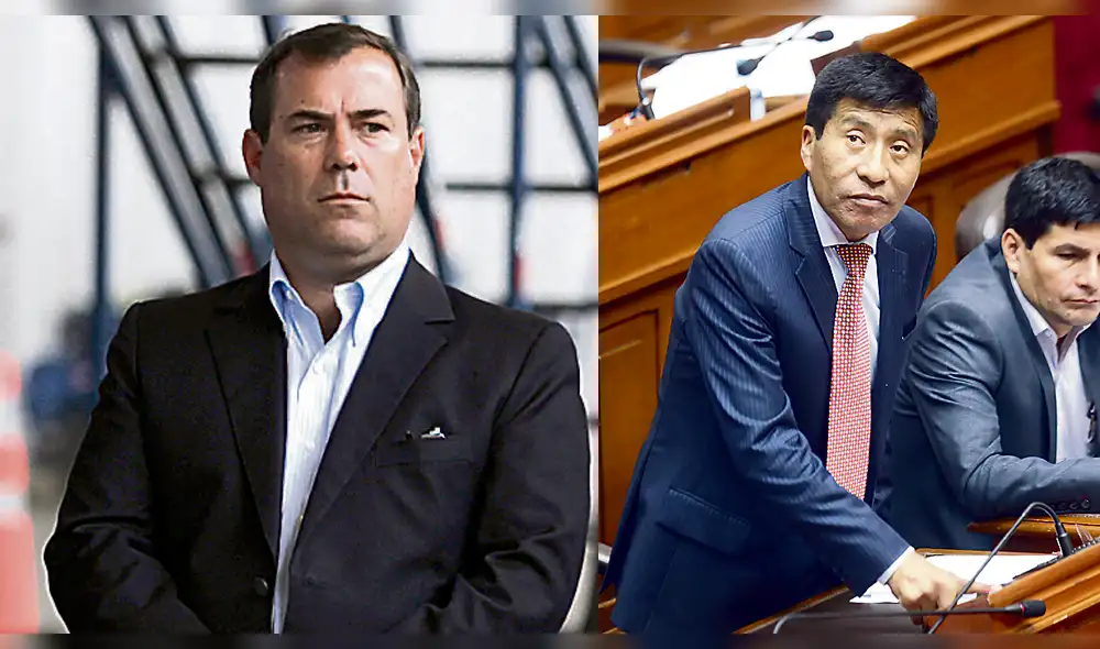 Giuffra presenta audios que demostrarían que Mamani le tendió una trampa 