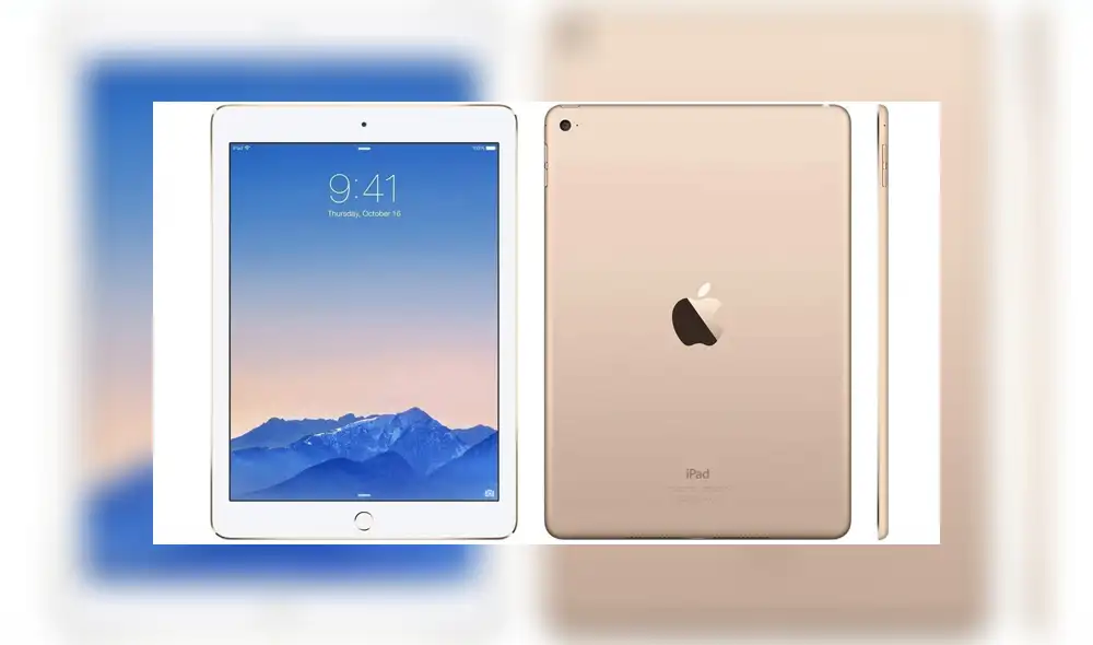 iPad Air 2. Foto: Apple iPad Air 2. Foto: Apple
