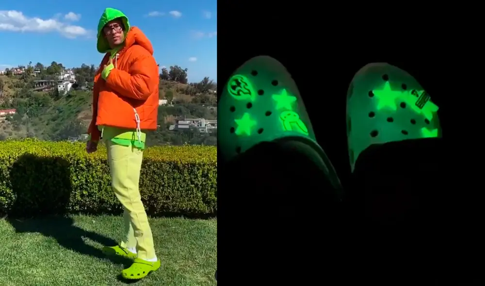 Bad Bunny causó sensación entre sus fans al lanzar su línea de calzados Crocs. Fotos: Instagram @badbunnypr Bad Bunny causó sensación entre sus fans al lanzar su línea de calzados Crocs. Fotos: Instagram @badbunnypr