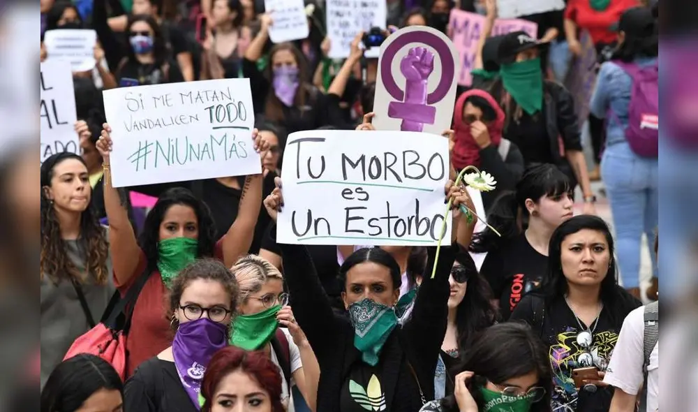 Hoy se llevan a cabo diferentes manifestaciones en contra del feminicidio de Ingrid Escamilla. (Foto: El Heraldo de México) Hoy se llevan a cabo diferentes manifestaciones en contra del feminicidio de Ingrid Escamilla. (Foto: El Heraldo de México)