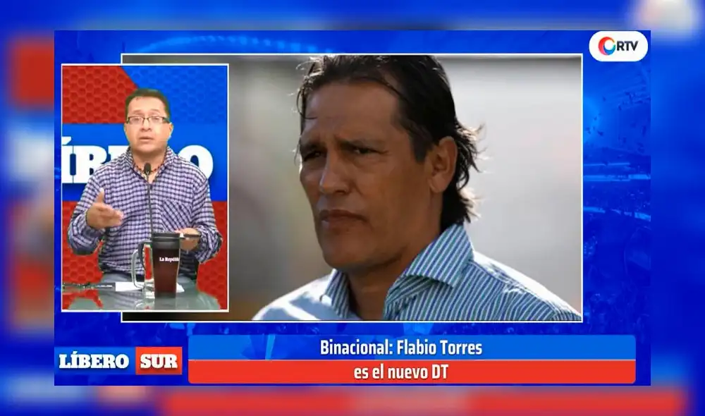 Binacional tiene como entrenador al colombiano Flabio Torres.