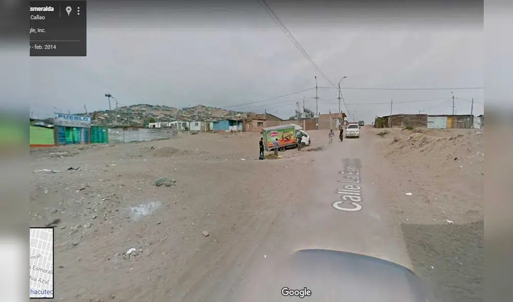 Google Maps: halla divertida escena, tras seguir curioso auto hasta Ventanilla [FOTOS]