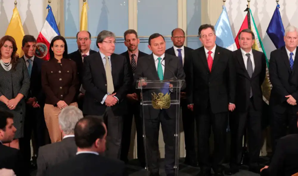 Representantes de 60 países se reunirán en Lima para hablar de Venezuela. Foto: EFE Representantes de 60 países se reunirán en Lima para hablar de Venezuela. Foto: EFE