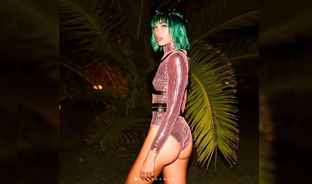 Dua Lipa celebró su cumpleaños con vestido de transparencias en Instagram