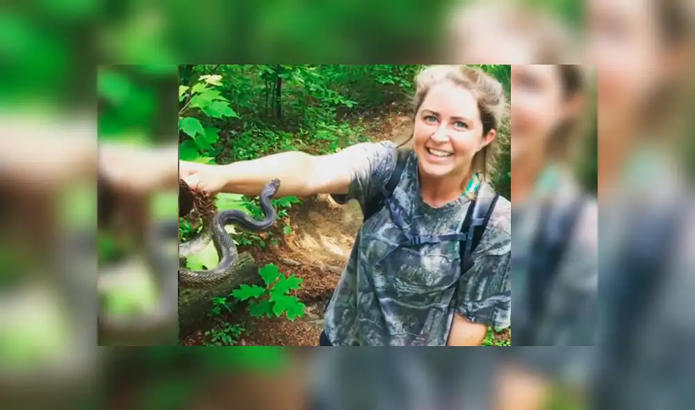 Facebook viral: chica intenta tomarse ‘selfie’ con letal serpiente, sin imaginar inesperada reacción del depredador Facebook viral: chica intenta tomarse ‘selfie’ con letal serpiente, sin imaginar inesperada reacción del depredador