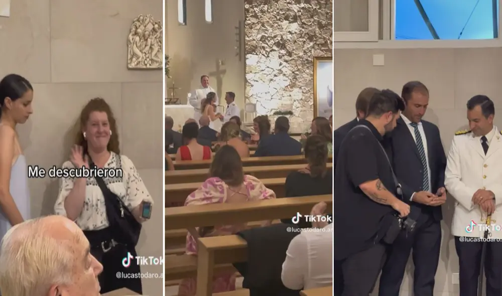 Miles de usuarios no han parado de reír con esta escena. Foto: composición LR/Tiktok/@lucastodaro.ar