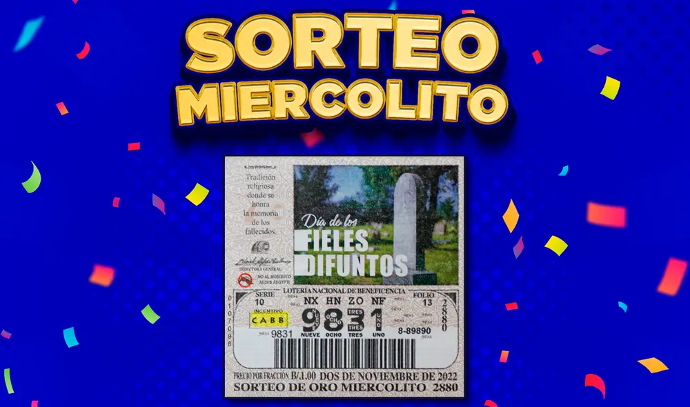 Lotería Nacional de Panamá HOY, 2 de noviembre: resultados EN VIVO del ‘Sorteo de Oro Miercolito’. Foto: Twitter/lnbpma Lotería Nacional de Panamá HOY, 2 de noviembre: resultados EN VIVO del ‘Sorteo de Oro Miercolito’. Foto: Twitter/lnbpma