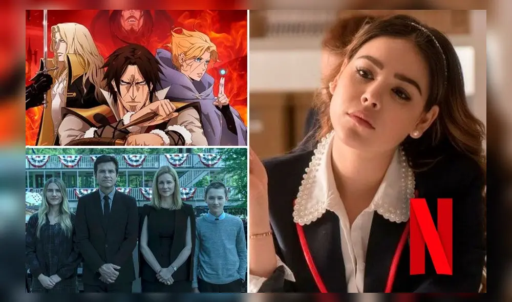 Películas y series en Netflix marzo 2020. Créditos: composición Películas y series en Netflix marzo 2020. Créditos: composición