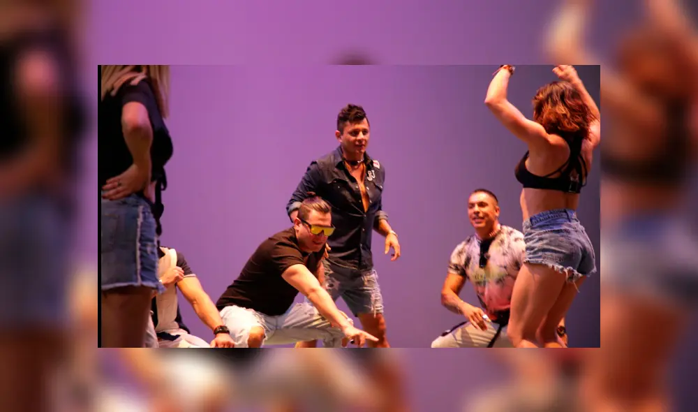 Los shores durante los ensayos. (Foto: MTV)