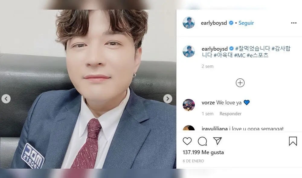 Shindong publicó un selca en el backstage de los ISAC 2020, donde celebró que había bajado 20 kilos.