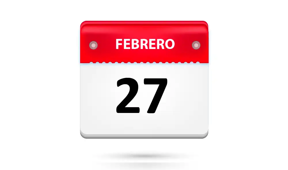 Efemérides de hoy: ¿qué pasó un 27 de febrero? Efemérides de hoy: ¿qué pasó un 27 de febrero?