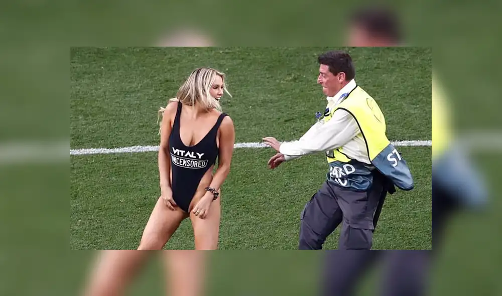 Kinsey Wolanski sobre su invasión en la Champions League: "¿Distraje un poco?"