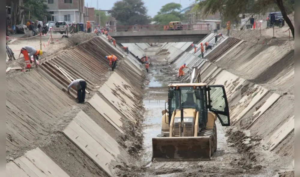 Inician trabajos de limpieza de drenes (Foto: La República)
