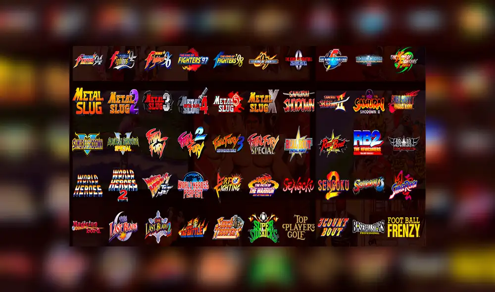 Desliza para ver los detalles de este nuevo arcade anunciado por SNK. Foto: SNK