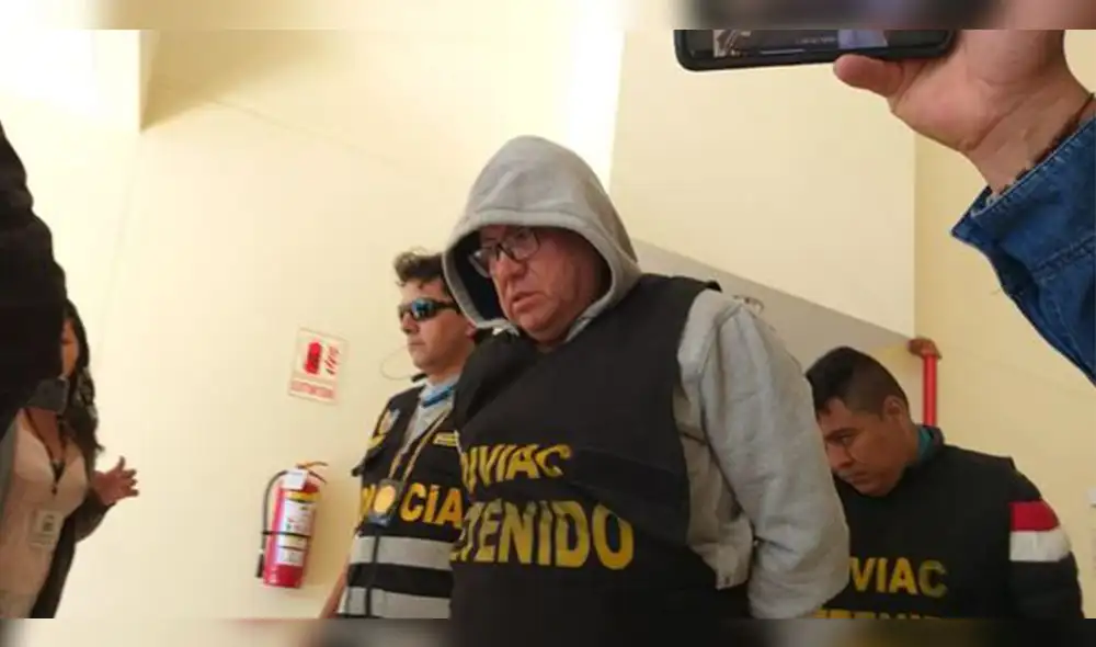 El exjefe de Inspectoría de la Policía Nacional, coronel Richard Talavera Fuentes, salió de la cárcel