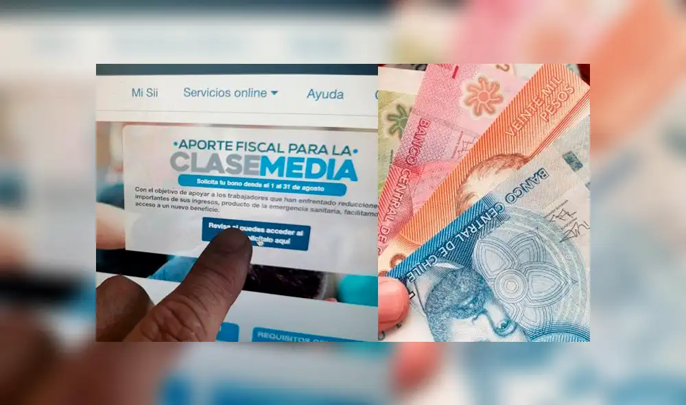 Para acceder al beneficio económico debes ingresar a la página web del Servicio de Impuestos Internos (SII). (Foto: composición Diario Financiero) Para acceder al beneficio económico debes ingresar a la página web del Servicio de Impuestos Internos (SII). (Foto: composición Diario Financiero)