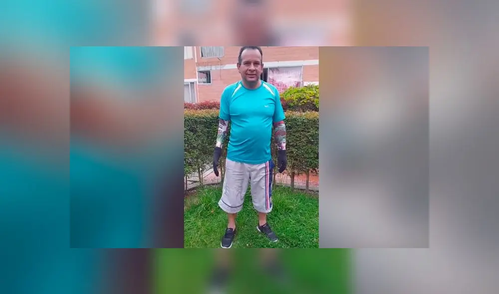 Desliza las imágenes para ver la increíble prótesis casera que construyó este hombre para su brazo amputado. Foto: dani98gil/TikTok