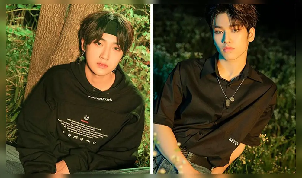 PARKSUNGWON y LEESEUNGHWAN  son miembros del grupo K-pop 1THE9. Crédito: Instagram