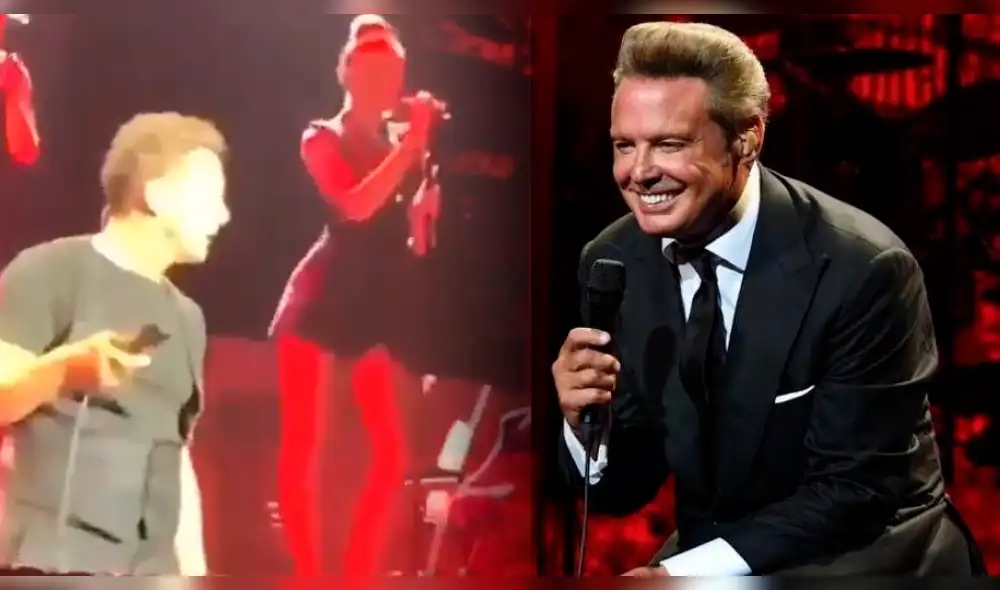 Luis Miguel genera indignación al golpear a su asistente en pleno concierto [VIDEO]