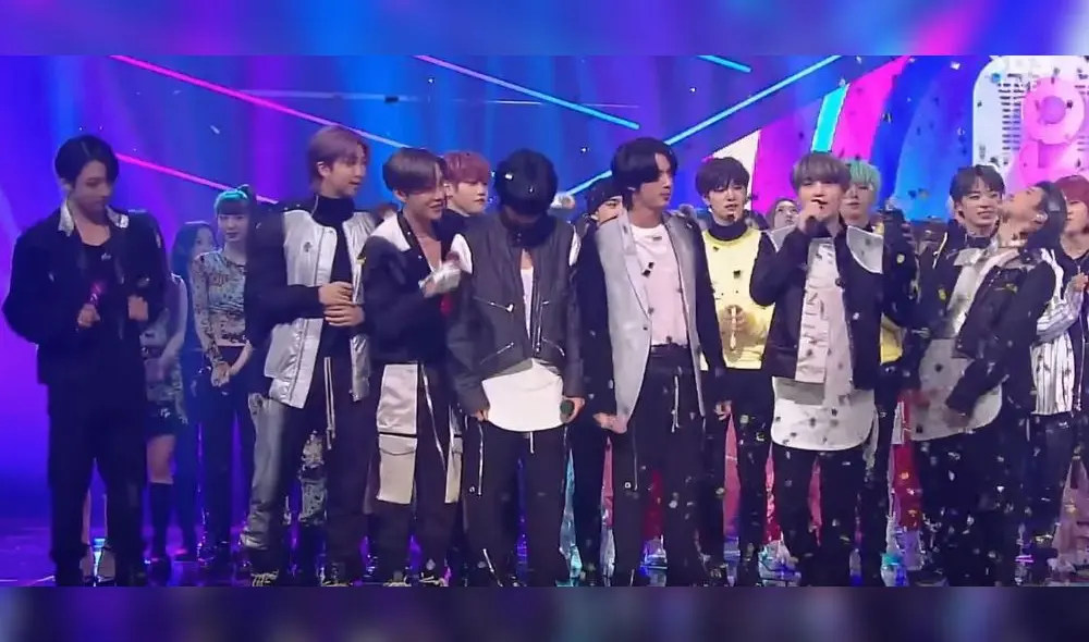 Durante su último stage de Inkigayo, BTS consiguió su octava victoria.