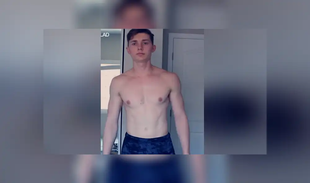 A través de Facebook se hizo viral el cambio de un joven tras someterse al duro entrenamiento de Saitama.