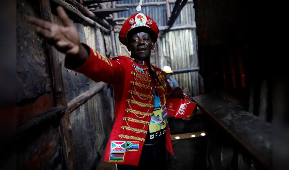 El "rey de los condones de África" y su incansable lucha contra el VIH. Foto: EFE. El "rey de los condones de África" y su incansable lucha contra el VIH. Foto: EFE.