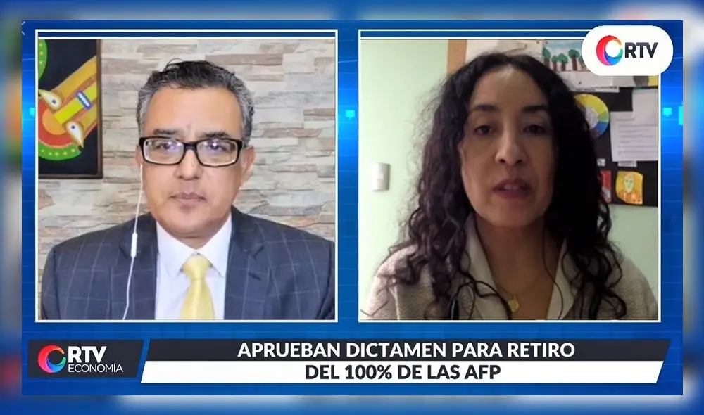 Giovanna Prialé entrevistada por Rumi Cevallos en RTV Economía. Giovanna Prialé entrevistada por Rumi Cevallos en RTV Economía.