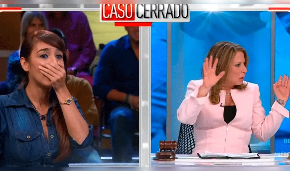 Doctora Polo consternada en 'Caso Cerrado' con 'aterrador' trío amoroso