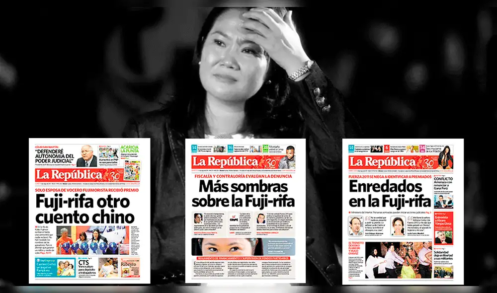 La República advirtió en el 2011 aportes fantasmas a la campaña de Keiko Fujimori 