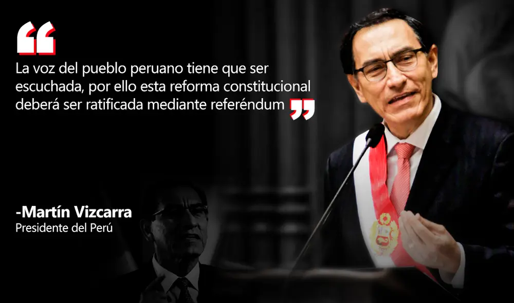 Las frases que dejó el mensaje a la nación del presidente Martín Vizcarra [FOTOS]