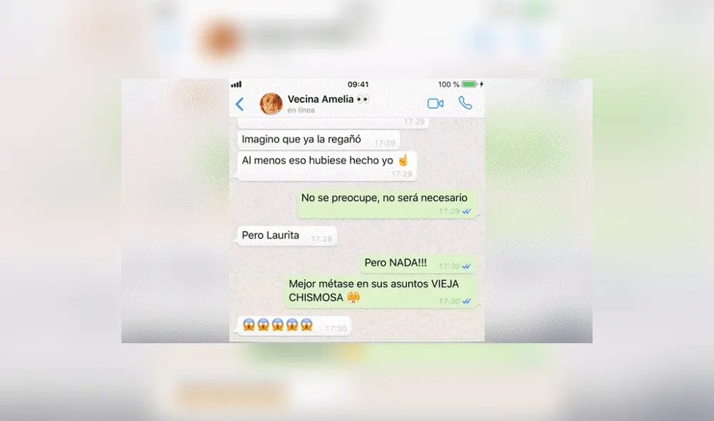 WhatsApp: Vecina 'chismosa' se entera que chica tiene un 'sugar daddy' y le cuenta a su mamá [VIDEO] 