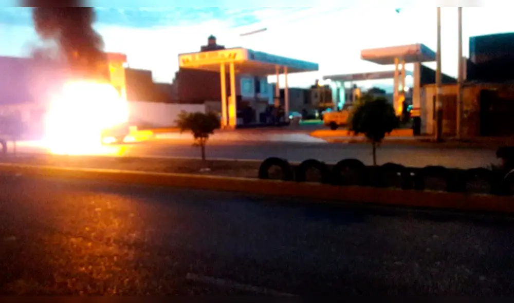 Propietario de la unidad denuncio el atentado en la comisaría.