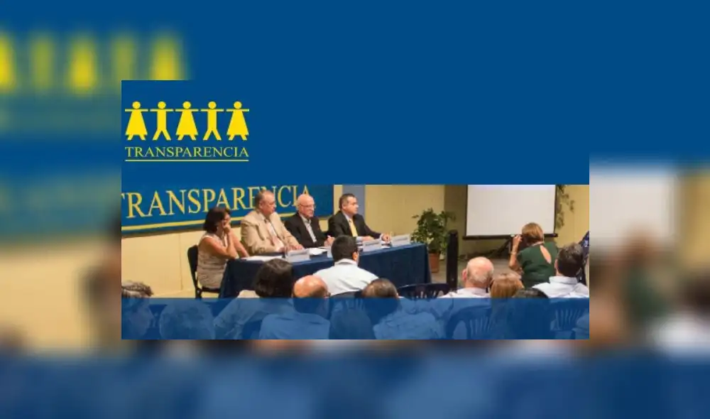 Transparencia: instituciones públicas y privadas deben concertar