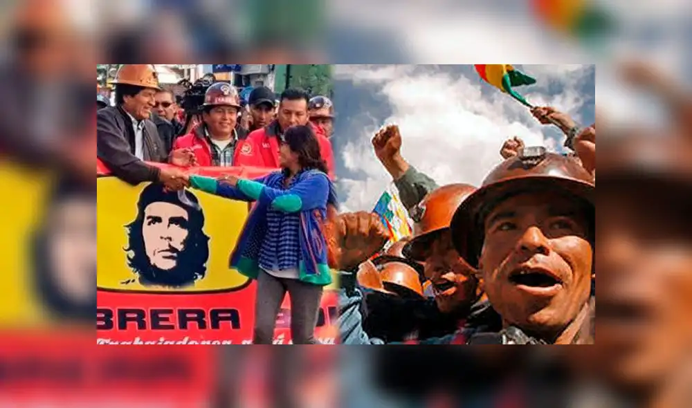La Central Obrera Boliviana le pidió al presidente Evo Morales renunciar para ponerle fin a la violencia en el país. Foto: Composición La Central Obrera Boliviana le pidió al presidente Evo Morales renunciar para ponerle fin a la violencia en el país. Foto: Composición