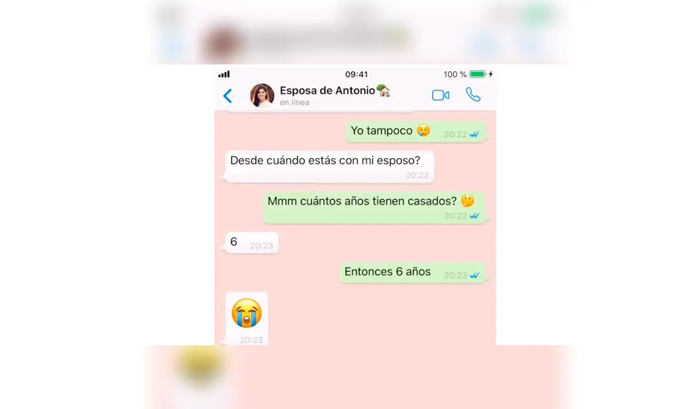 WhatsApp: joven termina con amante por su esposa, pero ella hace esto al descubrir su engaño [FOTOS]