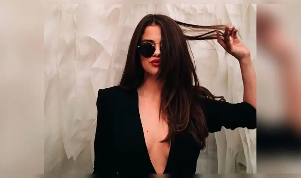 Selena Gomez es una amante del color negro y estas fotos lo demuestran