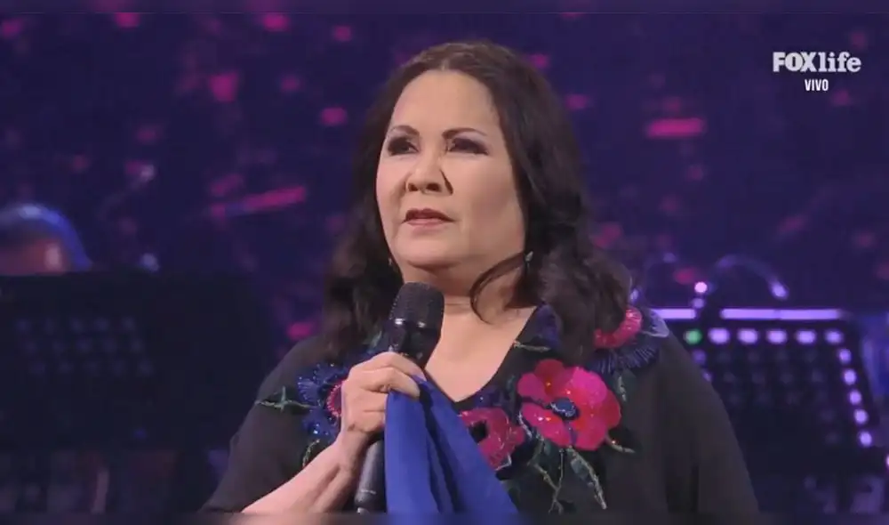 Ana Gabriel fue la encargada de abrir la tercera noche del Festival Viña del Mar 2020. (Foto: Captura)