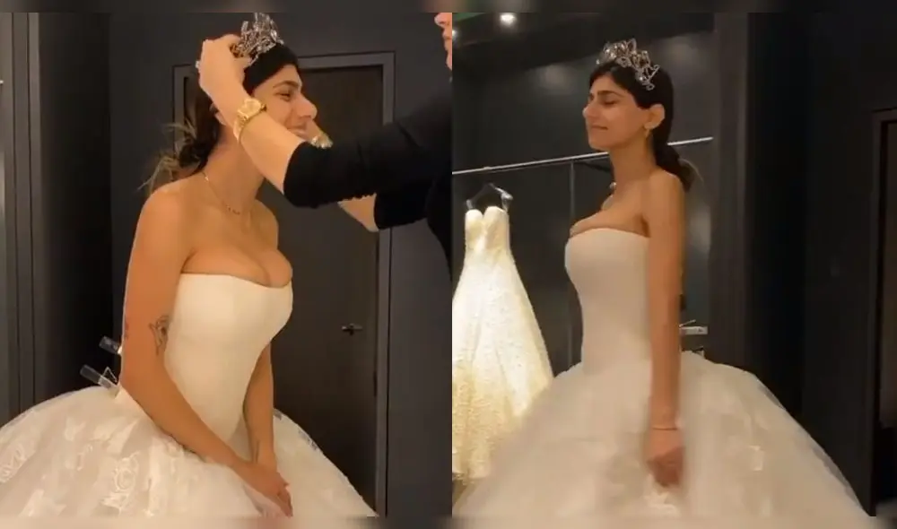 Instagram: Mia Khalifa causa revuelo al ostentar su atrevido vestido de novia Instagram: Mia Khalifa causa revuelo al ostentar su atrevido vestido de novia