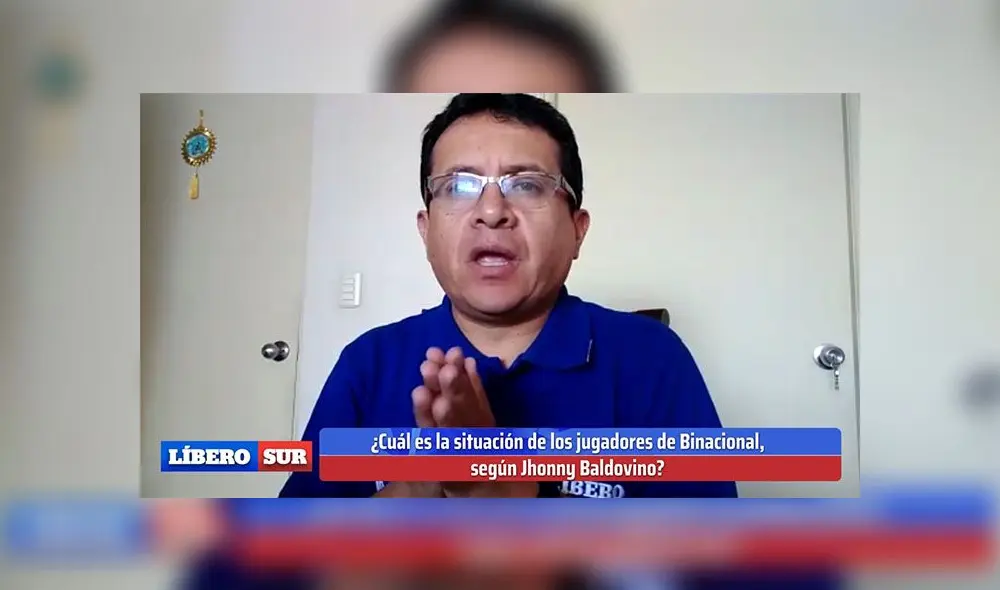 Jorge Jiménez en la conducción de Líbero Sur.